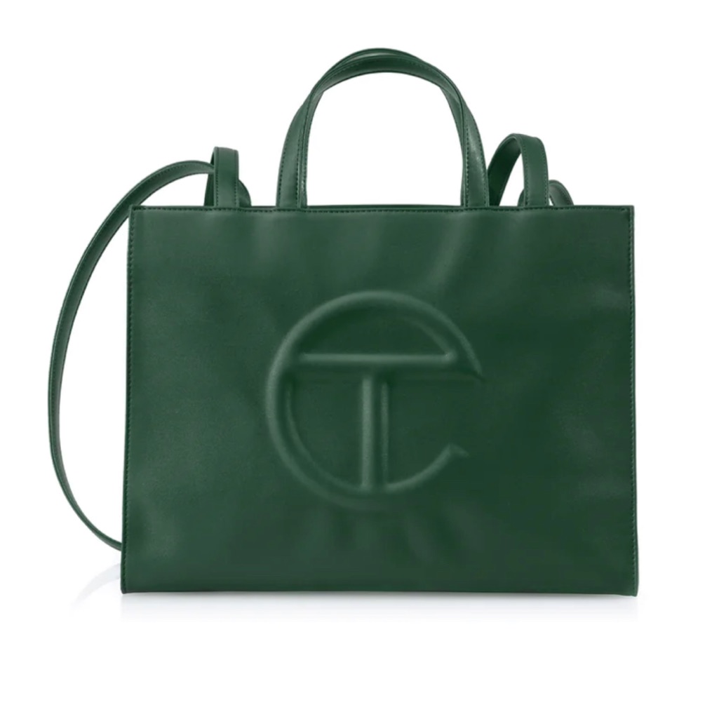 Nwt Telfar Medium Dark Olive